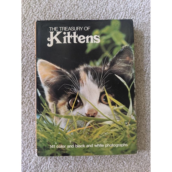 The Treasury of Kittens by Marjorie Hudson (1973) Vintage Hardcover Book - Picture 2 of 7